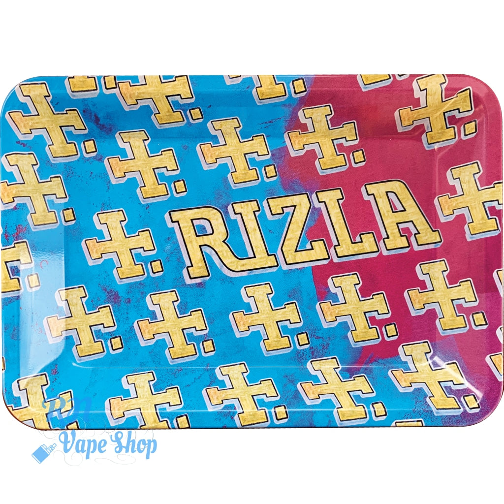 Rizla Metal Rolling Trays - MULTI LOGO | www.rnvapeshop.co.uk – RN