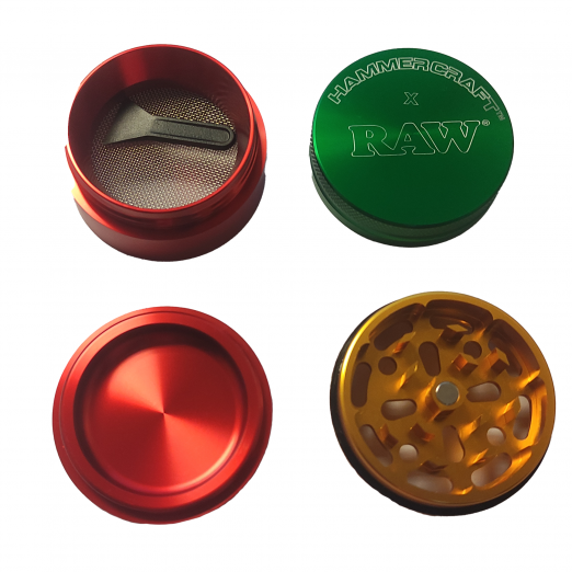 RAW RASTA HAMMER CRAFT GRINDER - SMALL  RN Vape Shop   