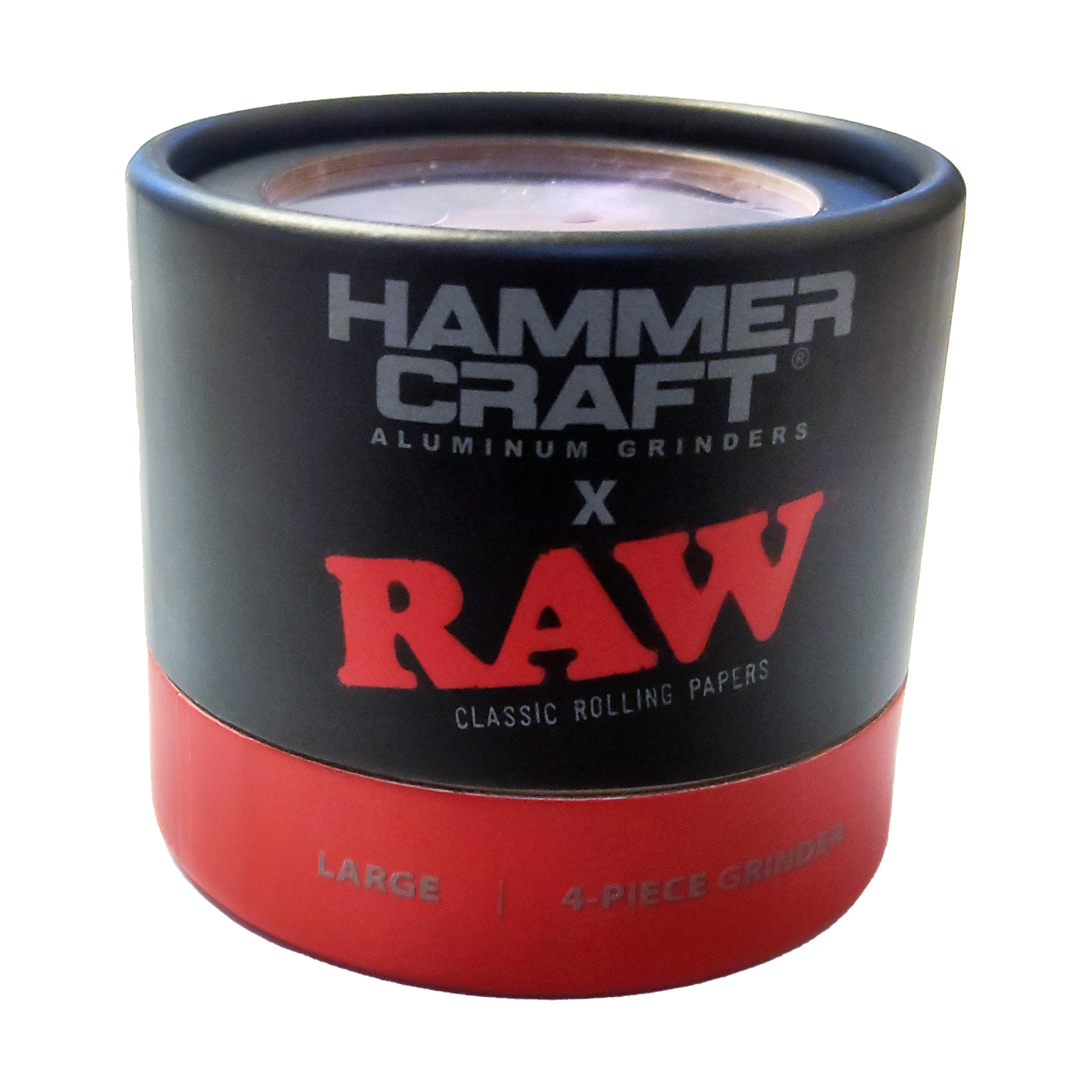 RAW RED HAMMER CRAFT GRINDER - LARGE  RN Vape Shop   