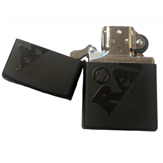 RAW ZIPPO LIGHTER - BLACK LOGO RAW Zippo Lighter RN Vape Shop   