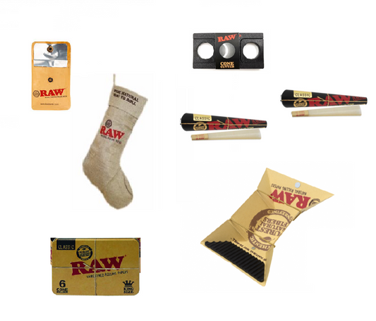 RNVapeshop - RAW Christmas Stocking Set 4 RN-SHOP Limited Edition RN Vape Shop