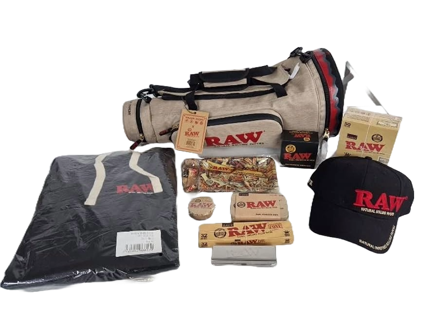 RAW Cone Duffel Bag RAW Duffel Bag RN Vape Shop