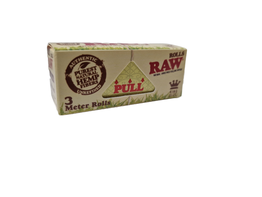 RAW Organic Hemp 3m Roll King Size RAW 3m Rolls RN Vape Shop   