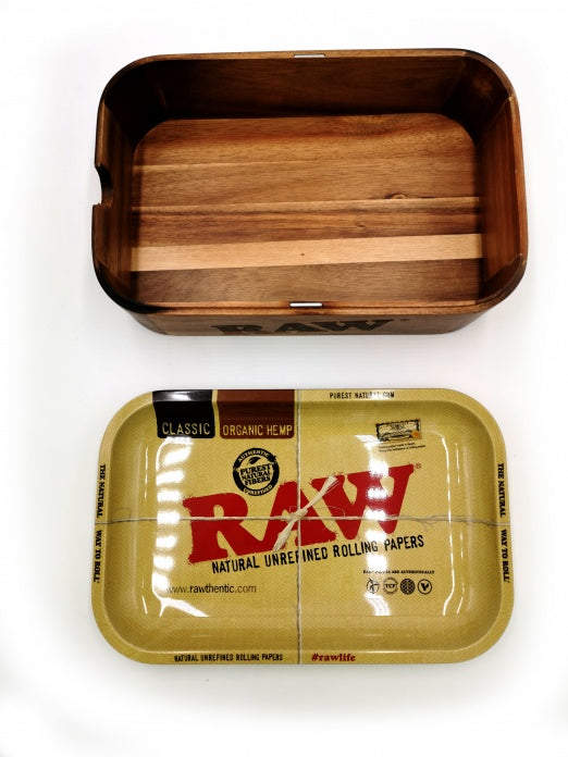 RAW Cache Box RAW Wooden Box RN Vape Shop   