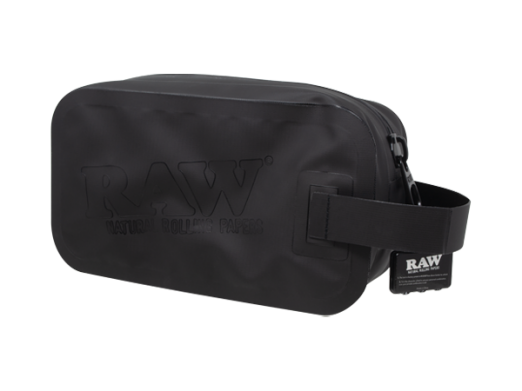 RAW RYOT DOPP Smell Proof Kit Bag RPXRAW Papers Bag Grey RN Vape Shop   