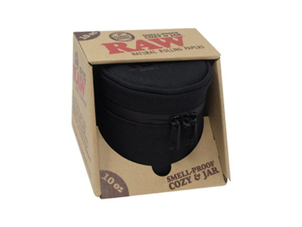 RAW Smellproof Cozy & Jar 10oz RAW Smellproof Cozy & Jar 10oz RN Vape Shop   