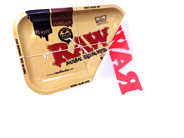 RAW Metal Dab Tray & Cover RAW Rolling Trays RN Vape Shop   