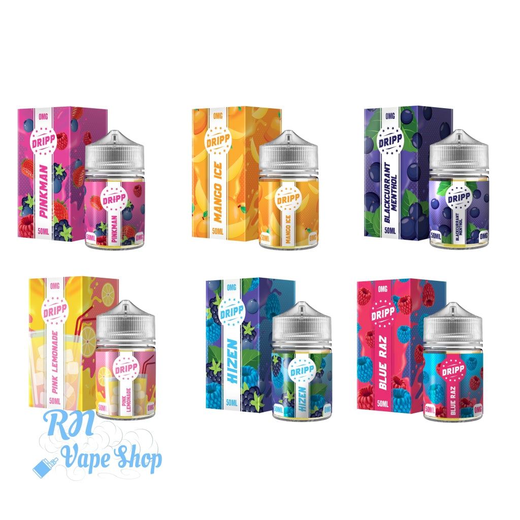 Dripp 50ml Short Fill E-Liquid (No Nicotine) E-Liquid RN Vape Shop   