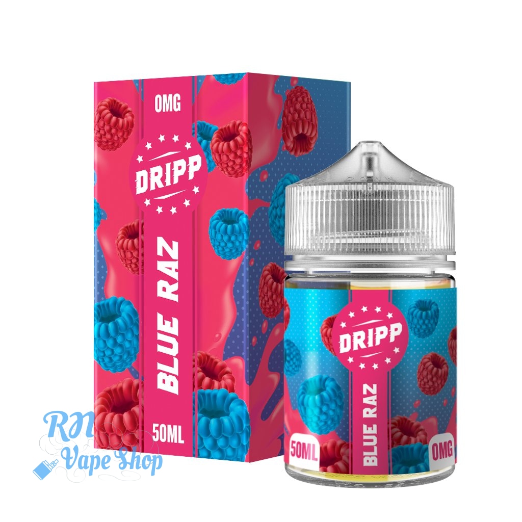 Dripp 50ml Short Fill E-Liquid (No Nicotine) E-Liquid RN Vape Shop Blue Raz  