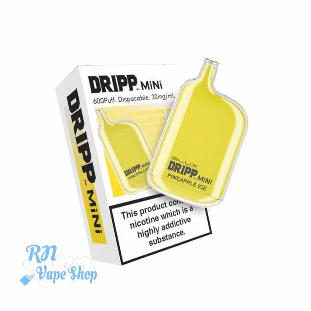 Dripp Mini Pineapple Ice Disposable Device 600 Puffs Dripp Mini Disposable Device RN Vape Shop   