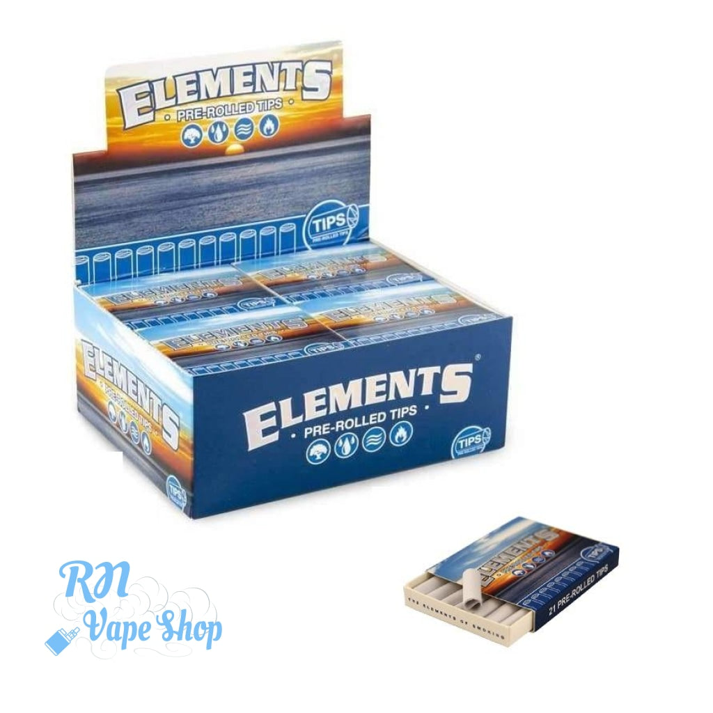 Elements Pre-rolled Tips Elements Rolling Tips RN Vape Shop Box of 20  