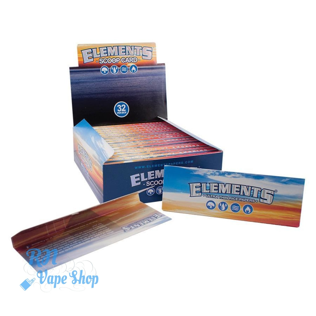 Elements Scoop Card Elements Scoop Card RN Vape Shop Box of 32  