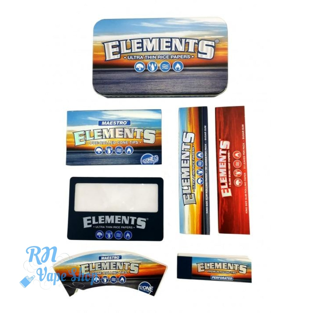 Elements Starter Box Red / Blue Elements Starter Box RN Vape Shop Blue  