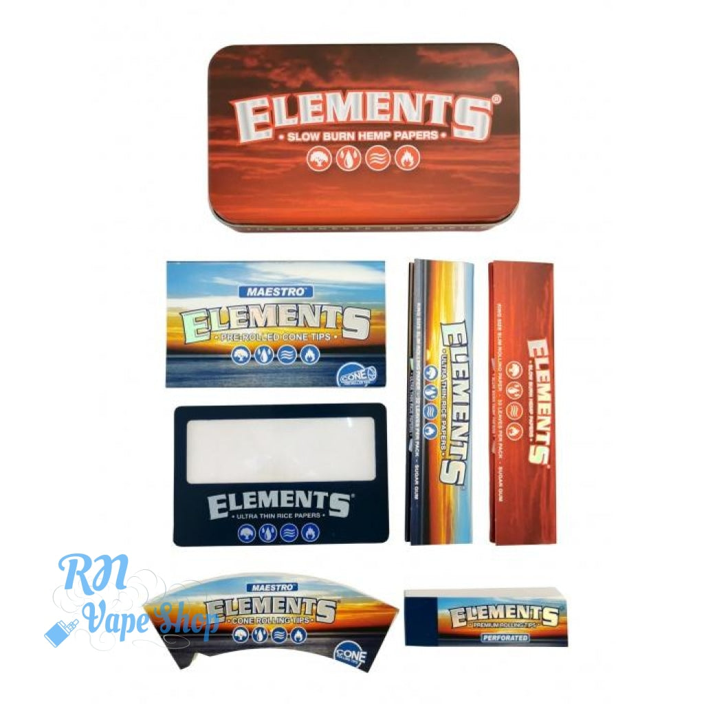 Elements Starter Box Red / Blue Elements Starter Box RN Vape Shop Red  