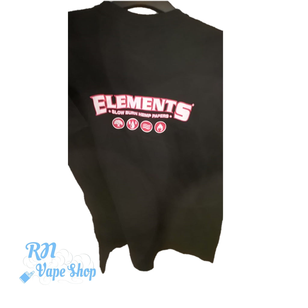 Elements T-shirts Elements T-shirts RN Vape Shop L - Black/R  