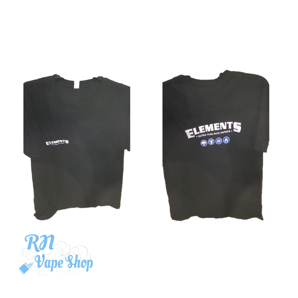 Elements T-shirts Elements T-shirts RN Vape Shop XL - Black/W  