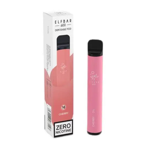 ELFBAR Disposable Vape Pen - Cherry - 0%nic Disposable Vape RN Vape Shop   