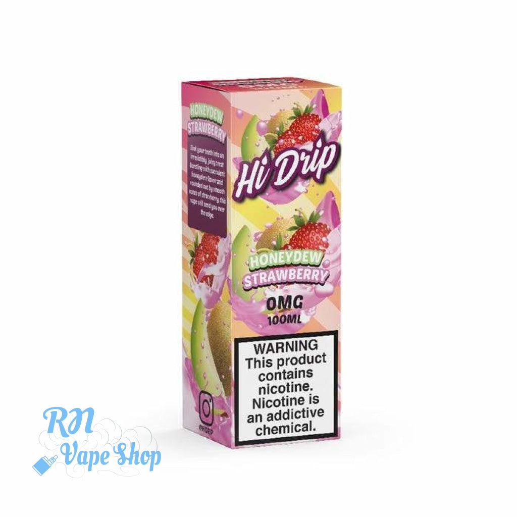 Hi Drip Honeydew Strawberry 100ml Short Fill E-Liquid  RN Vape Shop   