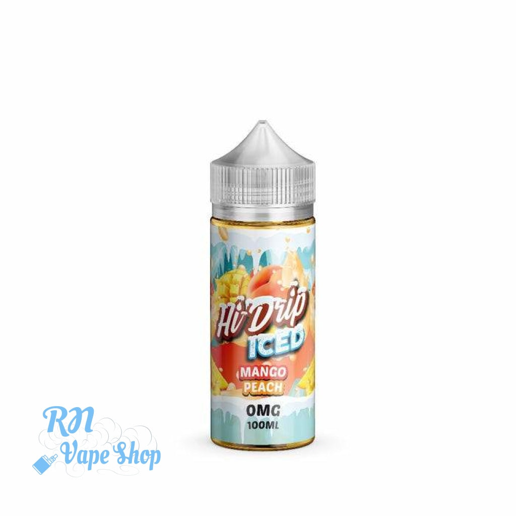 Hi Drip Iced Mango Peach 100ml Shortfill E-Liquid  RN Vape Shop   