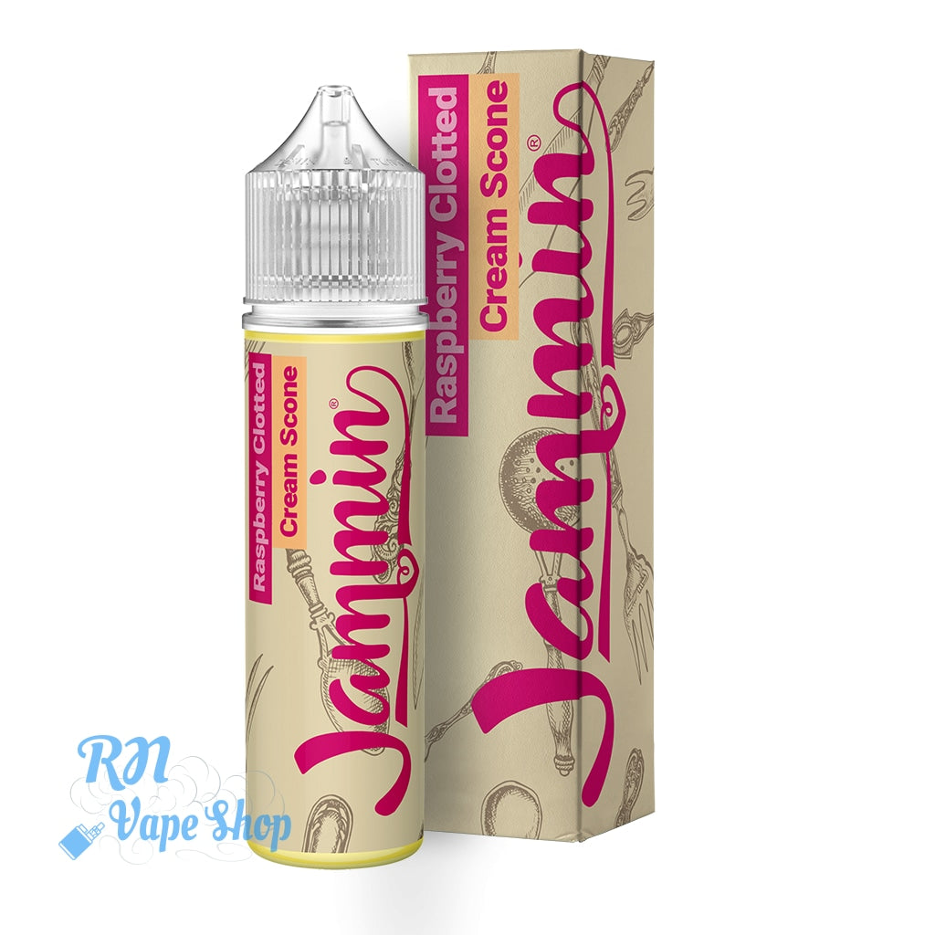 Jammin - 50ml Short Fill E-Liquid (No Nicotine) E-Liquid RN Vape Shop Raspberry Clotted Cream  