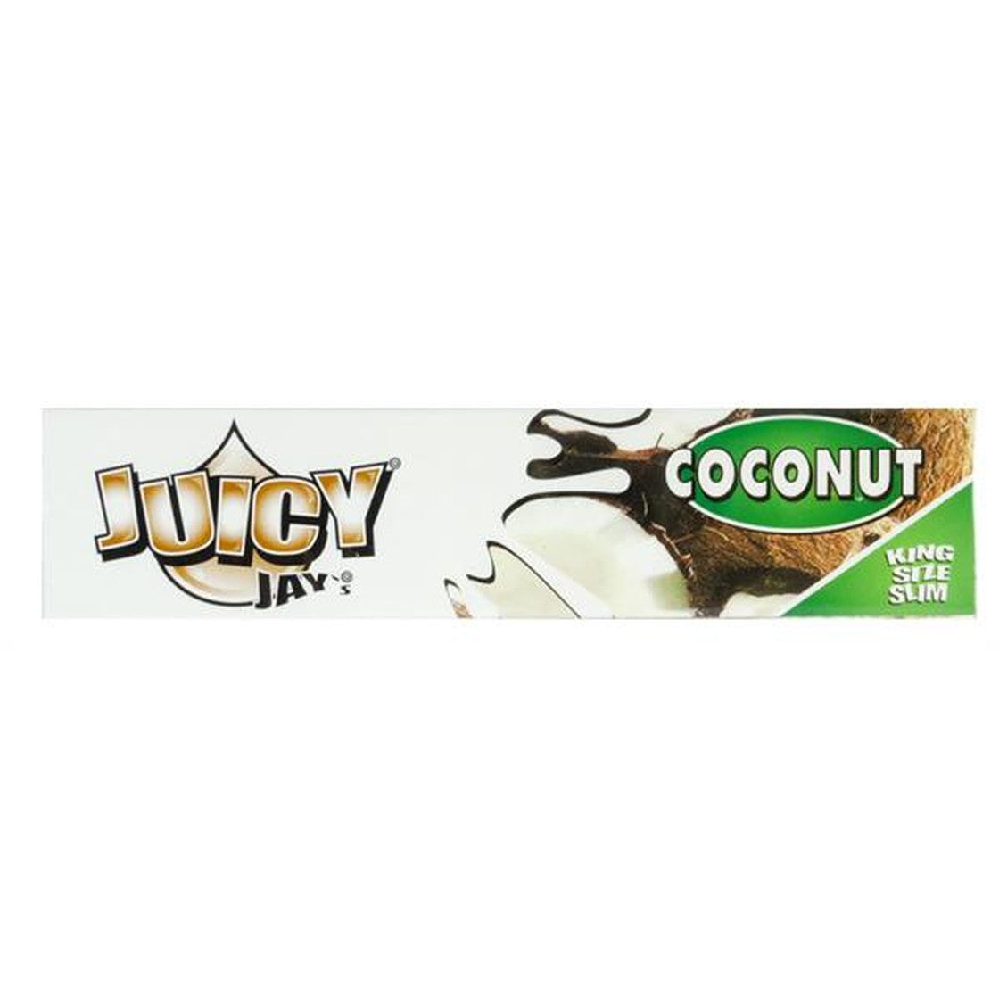 Juicy Jays King Size Slim Flavored Rolling Papers Juicy Jay's Rolls RN Vape Shop Coconut  