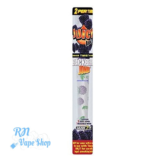 Juicy Jays Jones Blackberry Flavoured Pre Rolled Cones Julicy Jay Pre Rolled Cones RN Vape Shop Single (2 Cones Per Pack)  