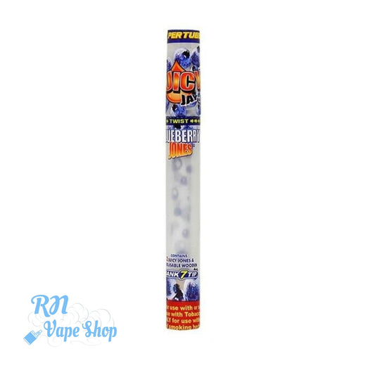 Juicy Jays Jones Blueberry Flavoured Pre Rolled Cones Julicy Jay Pre Rolled Cones RN Vape Shop Single (2 Cones Per Pack)  