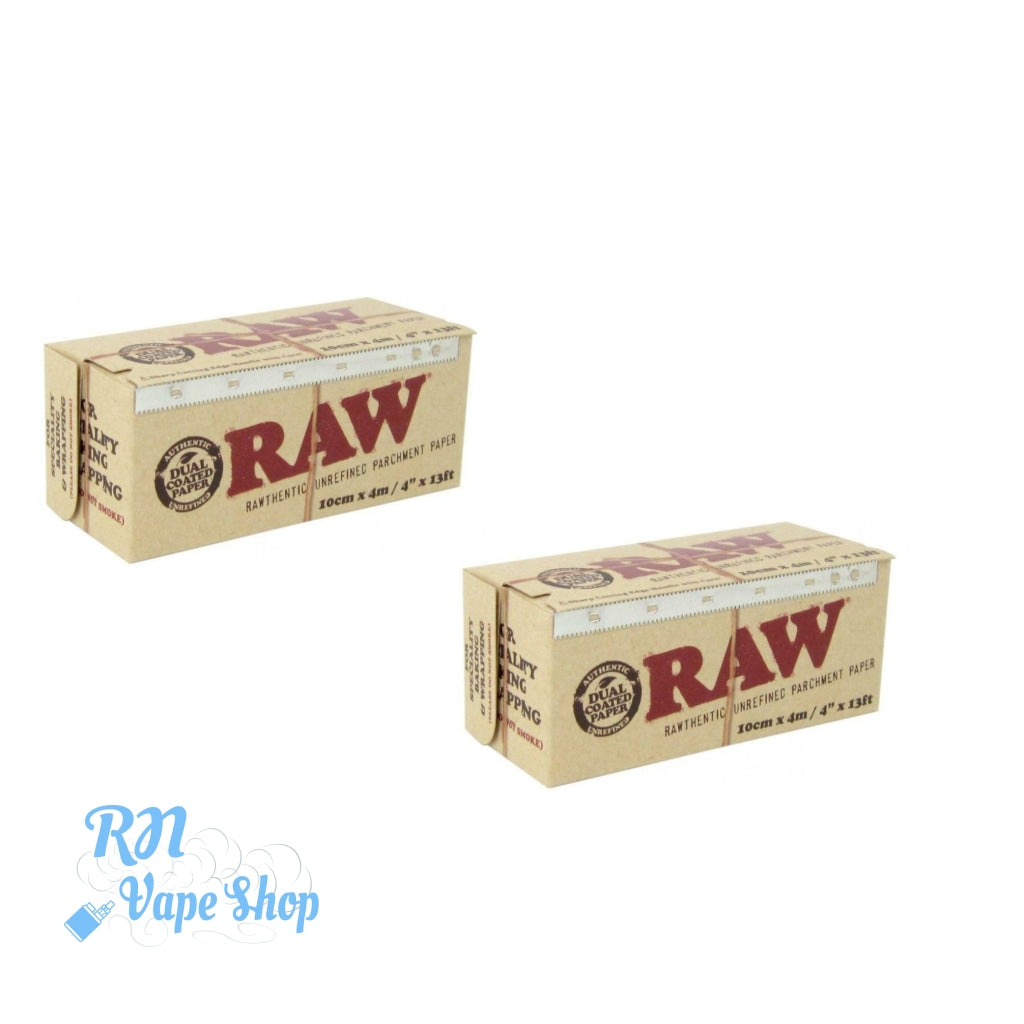 RAW 100mm x 4m Parchment Paper Parchment Paper RN Vape Shop 2 x Packs  