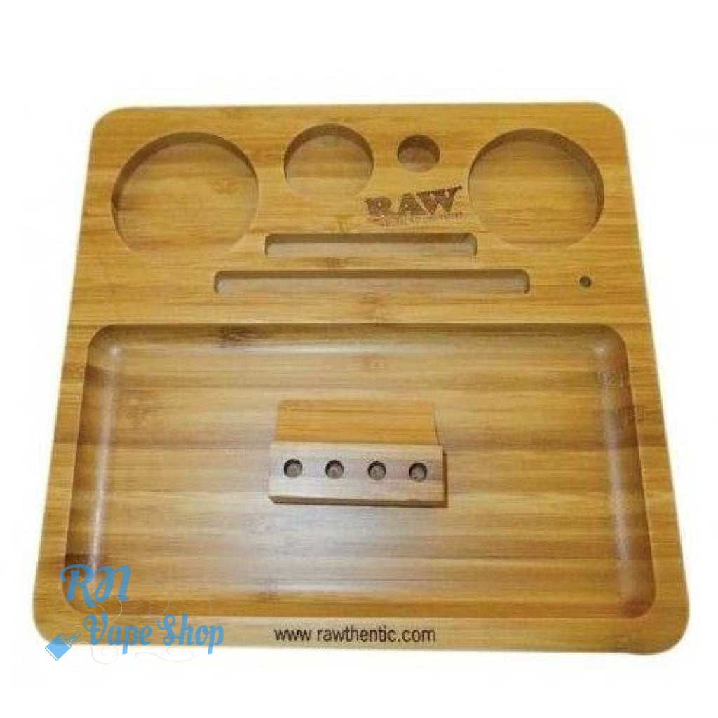 RAW Bamboo Filling Rolling Tray RAW Bamboo Rolling Tray RN Vape Shop   