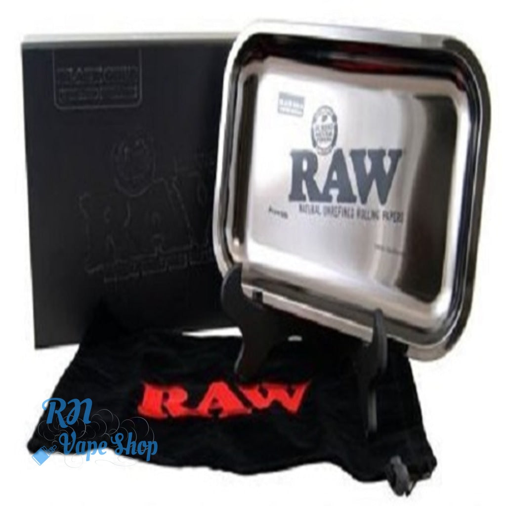 RAW Black Gold Large Rolling Tray – Limited Edition RAW Rolling Trays RN Vape Shop   