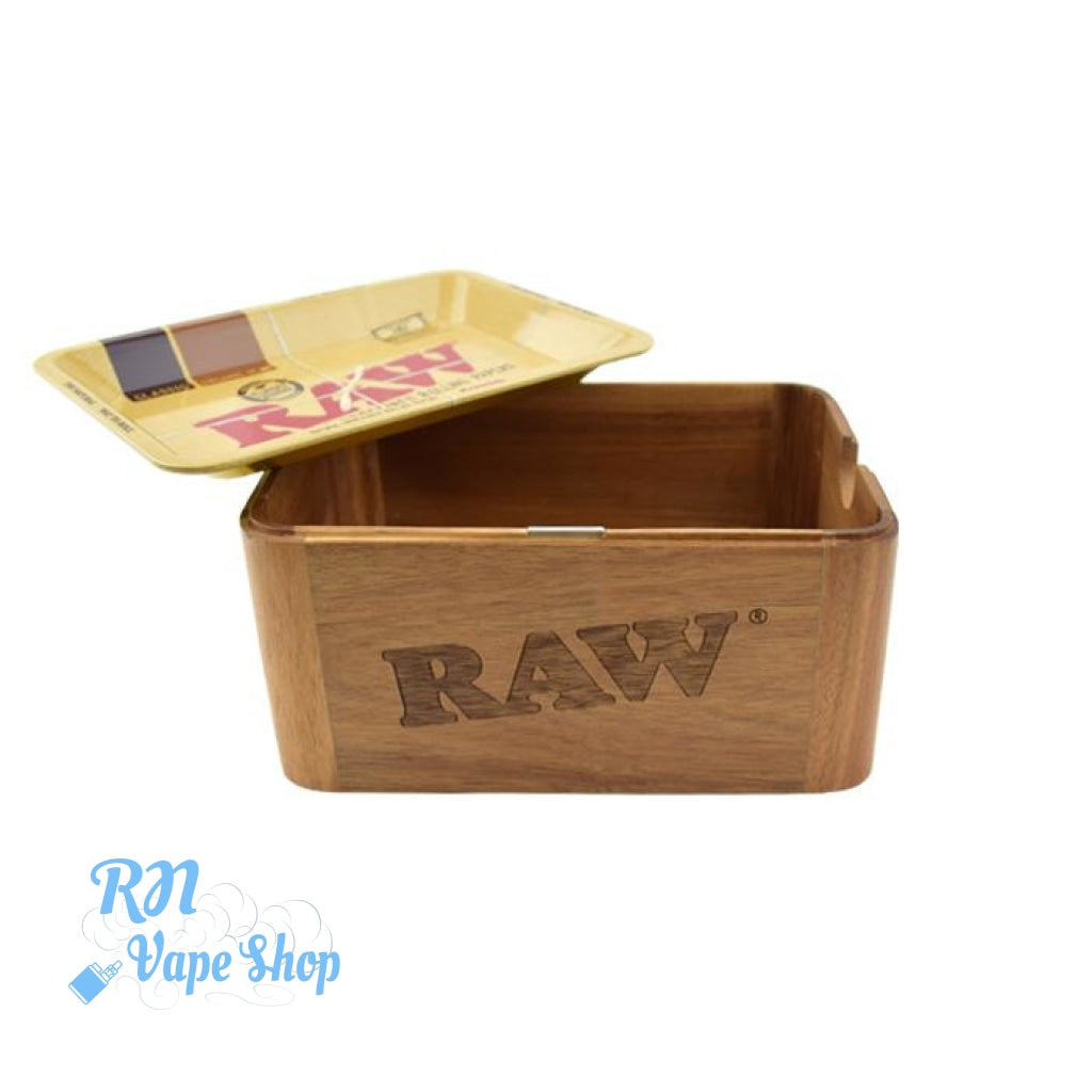 RAW Cache Box - Mini RAW Wooden Box RN Vape Shop   