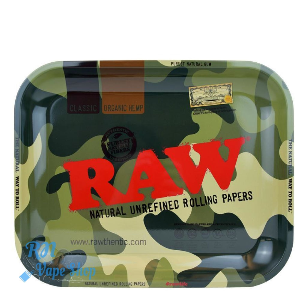 RAW Camo Rolling Tray RAW Rolling Trays RN Vape Shop   