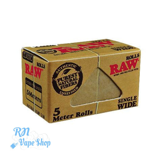 RAW Classic Single Wide 5m Rolls  RN Vape Shop Single  