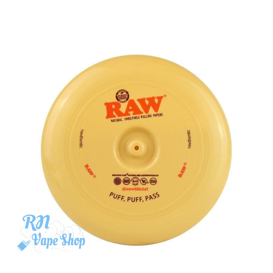 RAW Cone Flying Disc with Joint Holder RAW Round Rolling Tray RN Vape Shop   