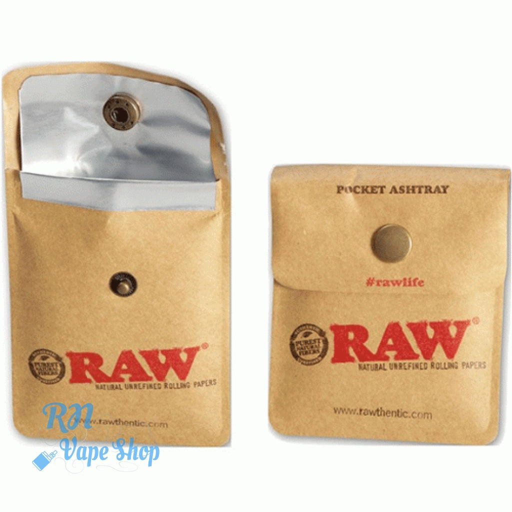 RAW Flexible Pocket Ashtray RAW Ashtray RN Vape Shop Single  