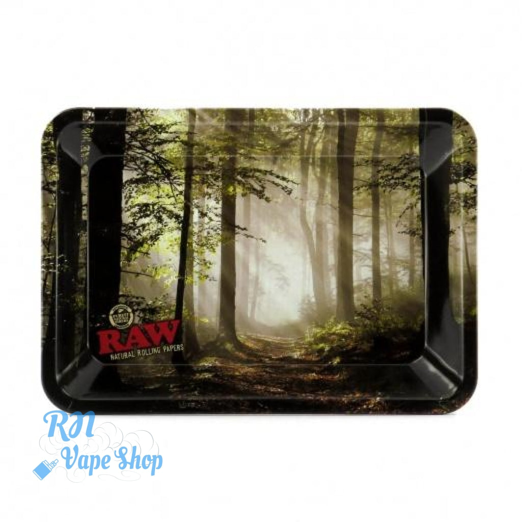 RAW Forest Rolling Trays RAW Rolling Trays RN Vape Shop Mini  