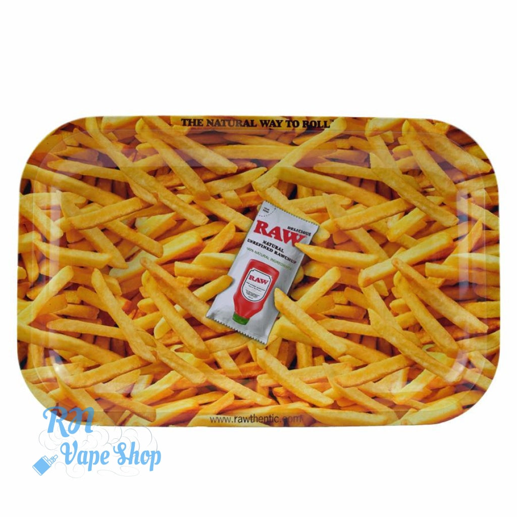 RAW French Fries Rolling Tray RAW Rolling Trays RN Vape Shop Small  