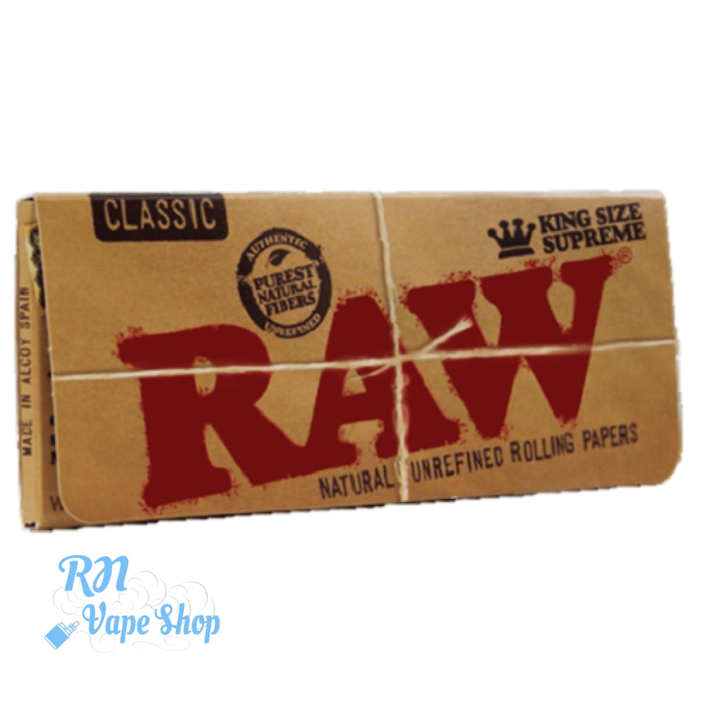 RAW King Size Supreme Papers RAW KING SIZE SUPREME PAPERS RN Vape Shop Single  