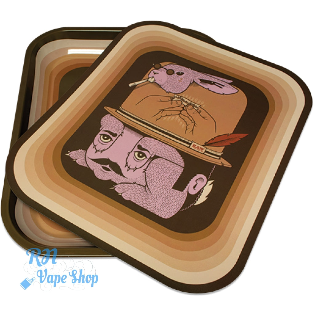 RAW Limited Edition Fish Rolling Tray & Cover RAW Rolling Trays RN Vape Shop Tray Cover  