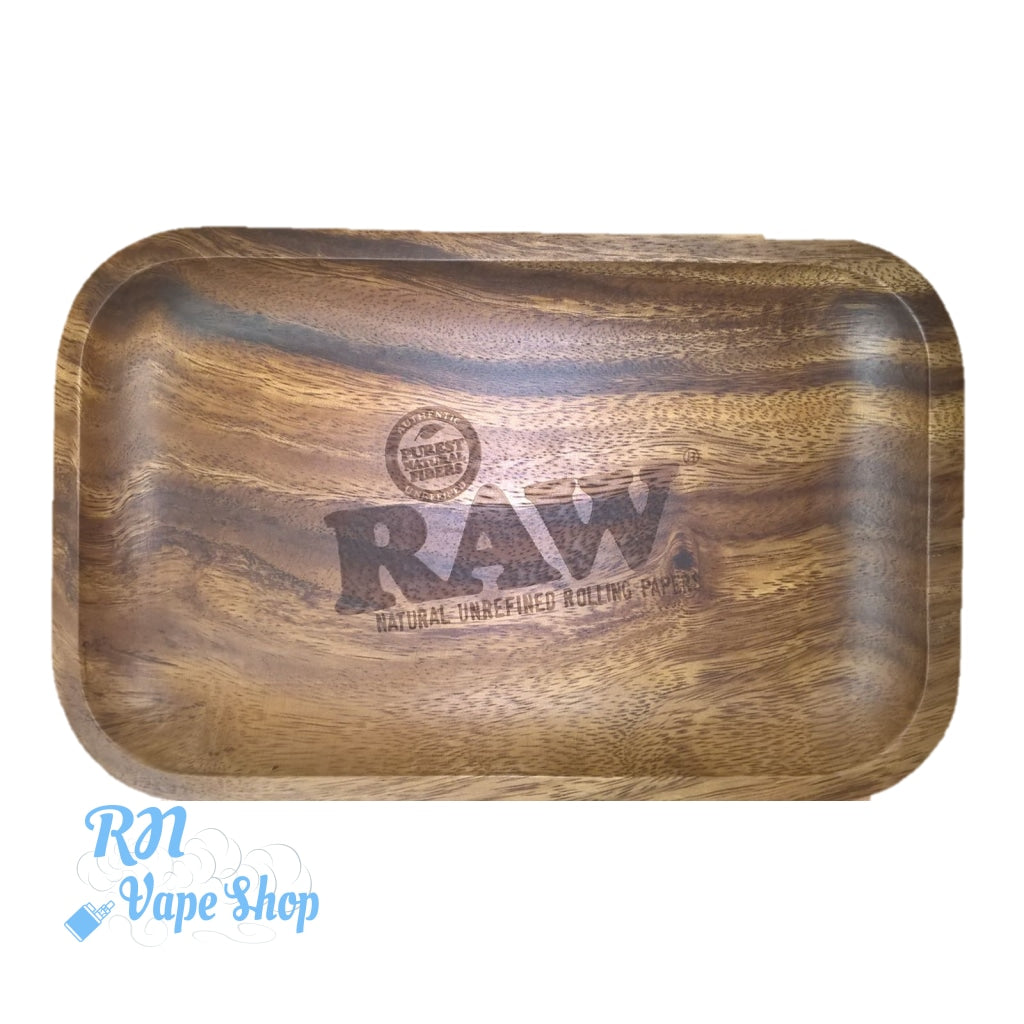 RAW Limited Edition Wooden Rolling Tray RAW Wooden Rolling Tray RN Vape Shop   