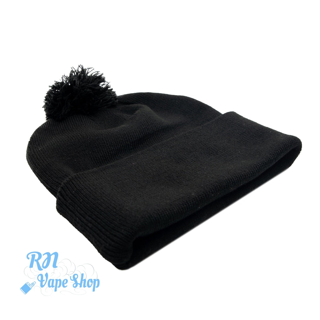 RAW Pom Pom Beanie - Black RAW Pom Pom Beanie - Black RN Vape Shop   