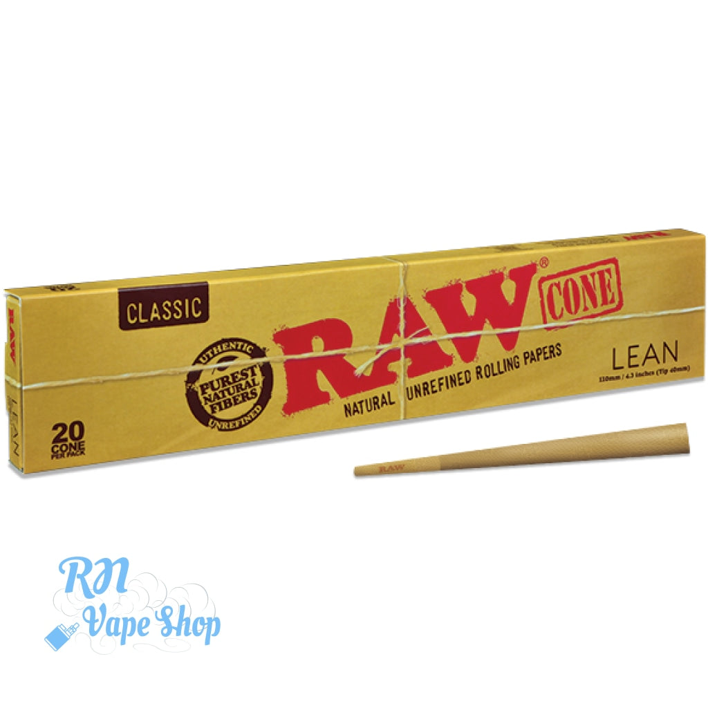 RAW Pre-Rolled Lean Cones Pre-Rolled Cones RN Vape Shop Single  