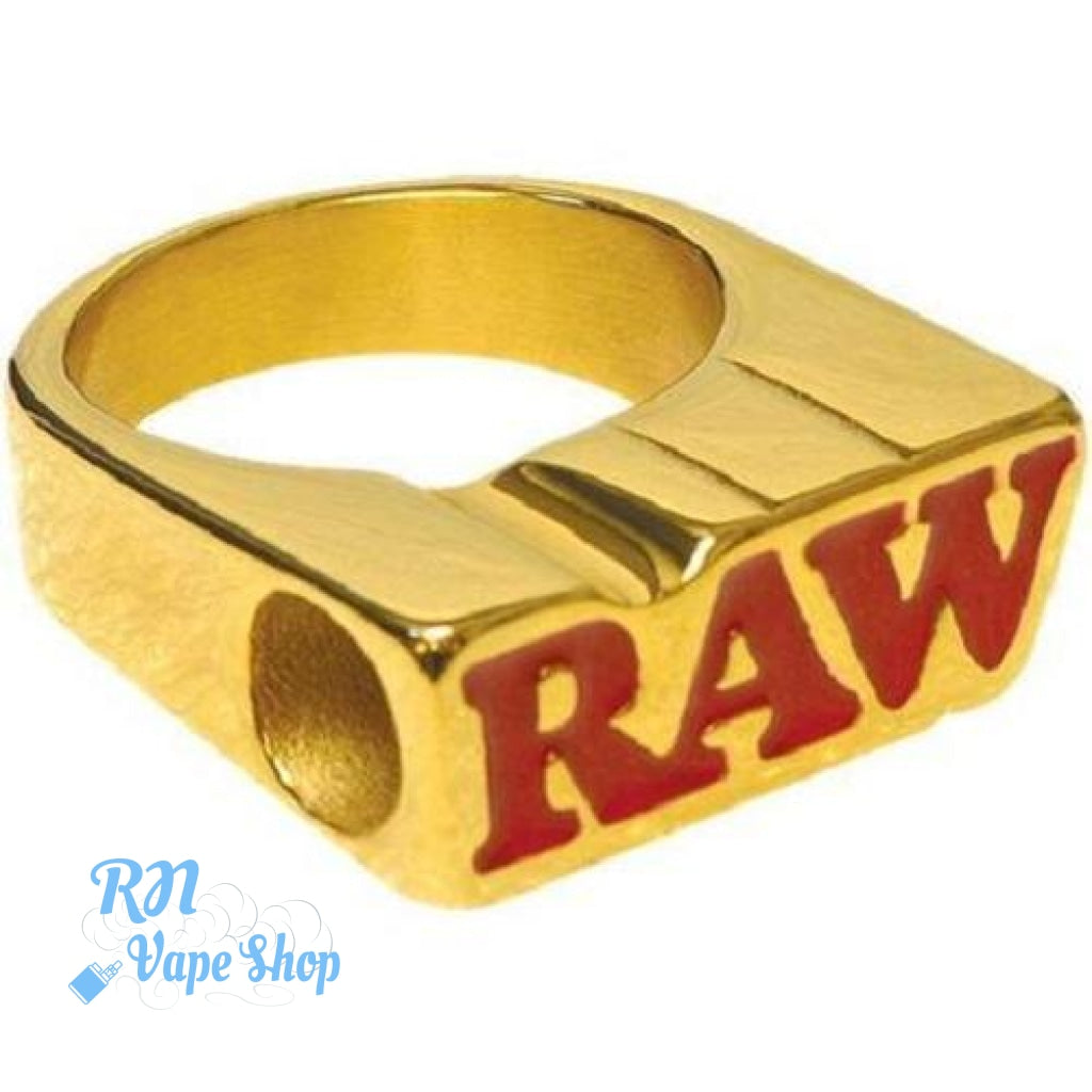 Raw Ring 24K Gold Plated Smoke Ring RN Vape Shop 6  