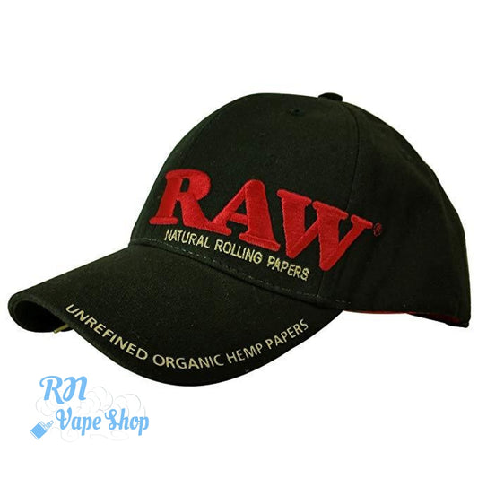 RAW Rolling Papers Baseball Black Snapback Smokers Cap With Packing Tool RAW Rolling Papers Baseball RN Vape Shop   