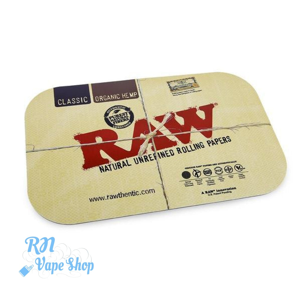 RAW Rolling Tray Magnetic Covers RAW Rolling Tray Magnetic Cover RN Vape Shop Large: 14″ x 11″  