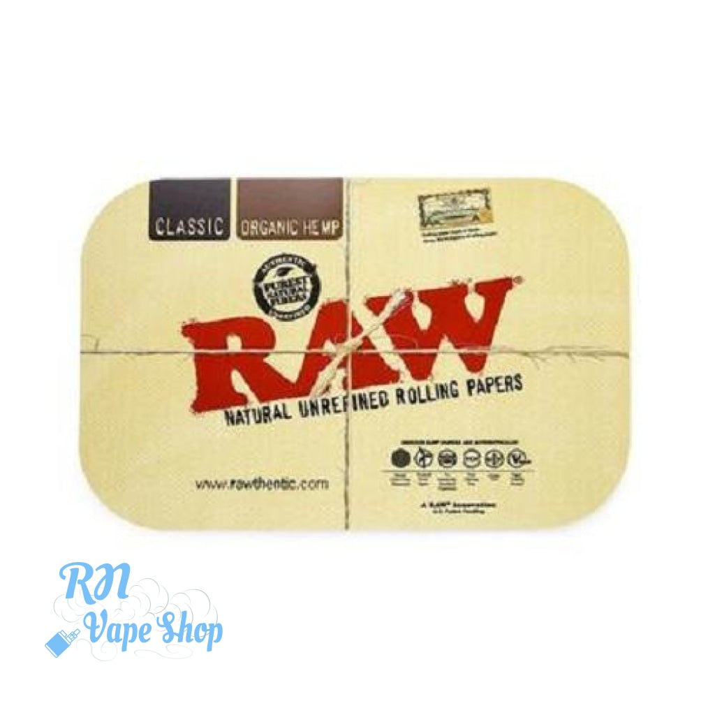 RAW Rolling Tray Magnetic Covers RAW Rolling Tray Magnetic Cover RN Vape Shop Mini: 7.25″ x 5″  