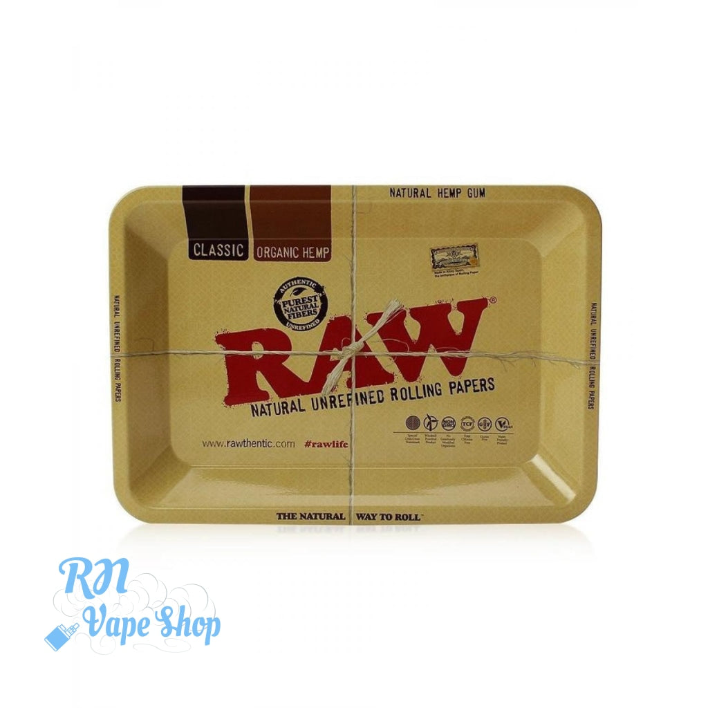 RAW Rolling Trays Metal Rolling Tray RN Vape Shop Mini  