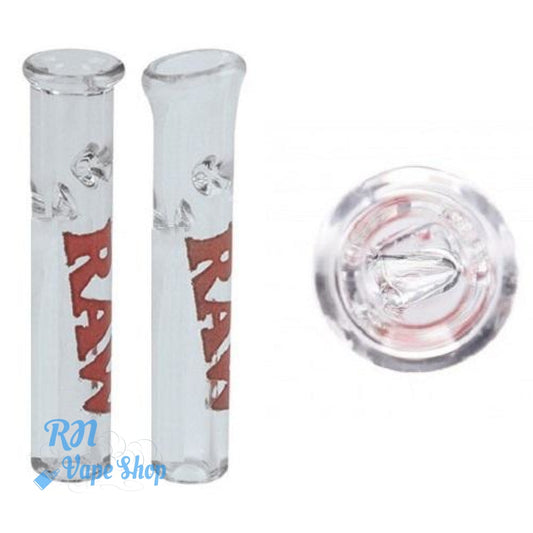 RAW ROOR Glass Slim Tip 6mm Round & Flat Mouth RAW ROOR Glass Slim Tip 6mm RN Vape Shop   