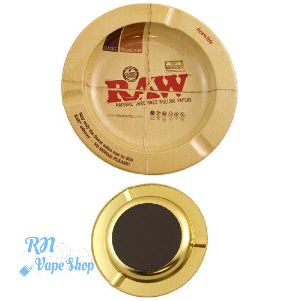 RAW Round Rolling Tray - Small RAW Round Rolling Tray - Small RN Vape Shop Magnetic  