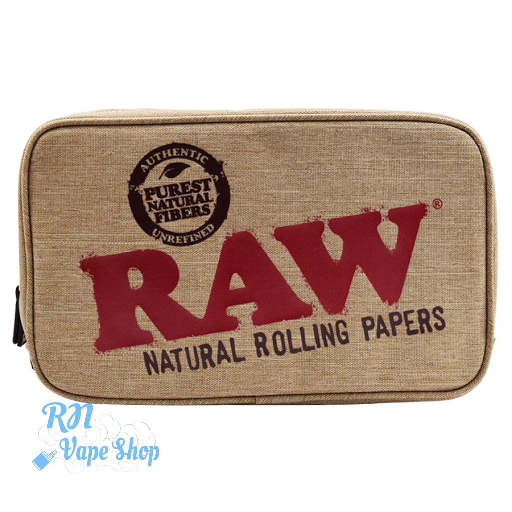 RAW Smell Proof Smokers Pouch Case RAW Smell Proof Smokers Pouchs RN Vape Shop Large  